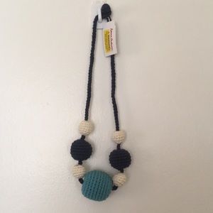 Hanna Anderson Crochet Necklace.